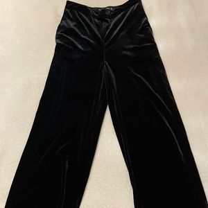 ABERCROMBIE Velvet high-rise ankle pants